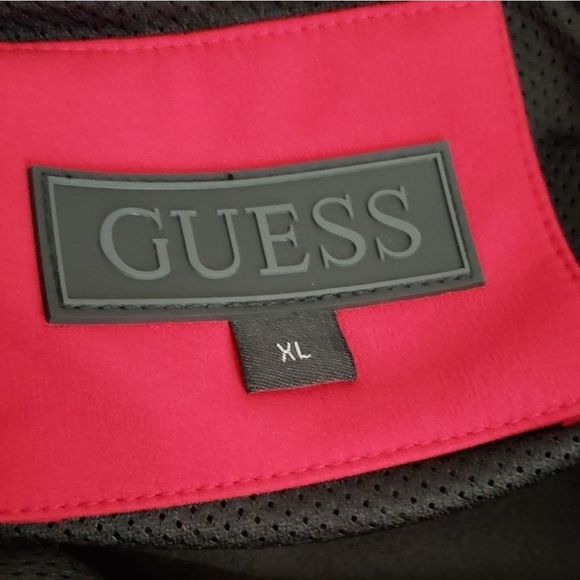 GUESS RED Light Weight Hooded Jacket - Picture 5 of 7